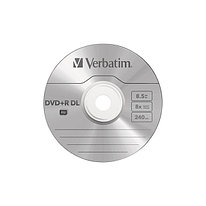 Диск Double Layer DVD+R 8.5Gb 8x Verbatim