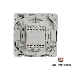 Двухклавишный переключатель механизм MUREVA S Schneider electric, белый, IP55 - фото 3 - id-p155536238