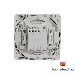 Кнопочный выключатель механизм MUREVA S Schneider electric, белый, IP55 - фото 4 - id-p155536244