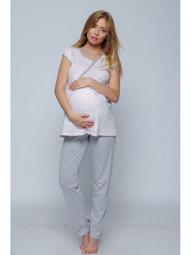 Пижама женская. Пижама для беременной - фото 3 - id-p155720446