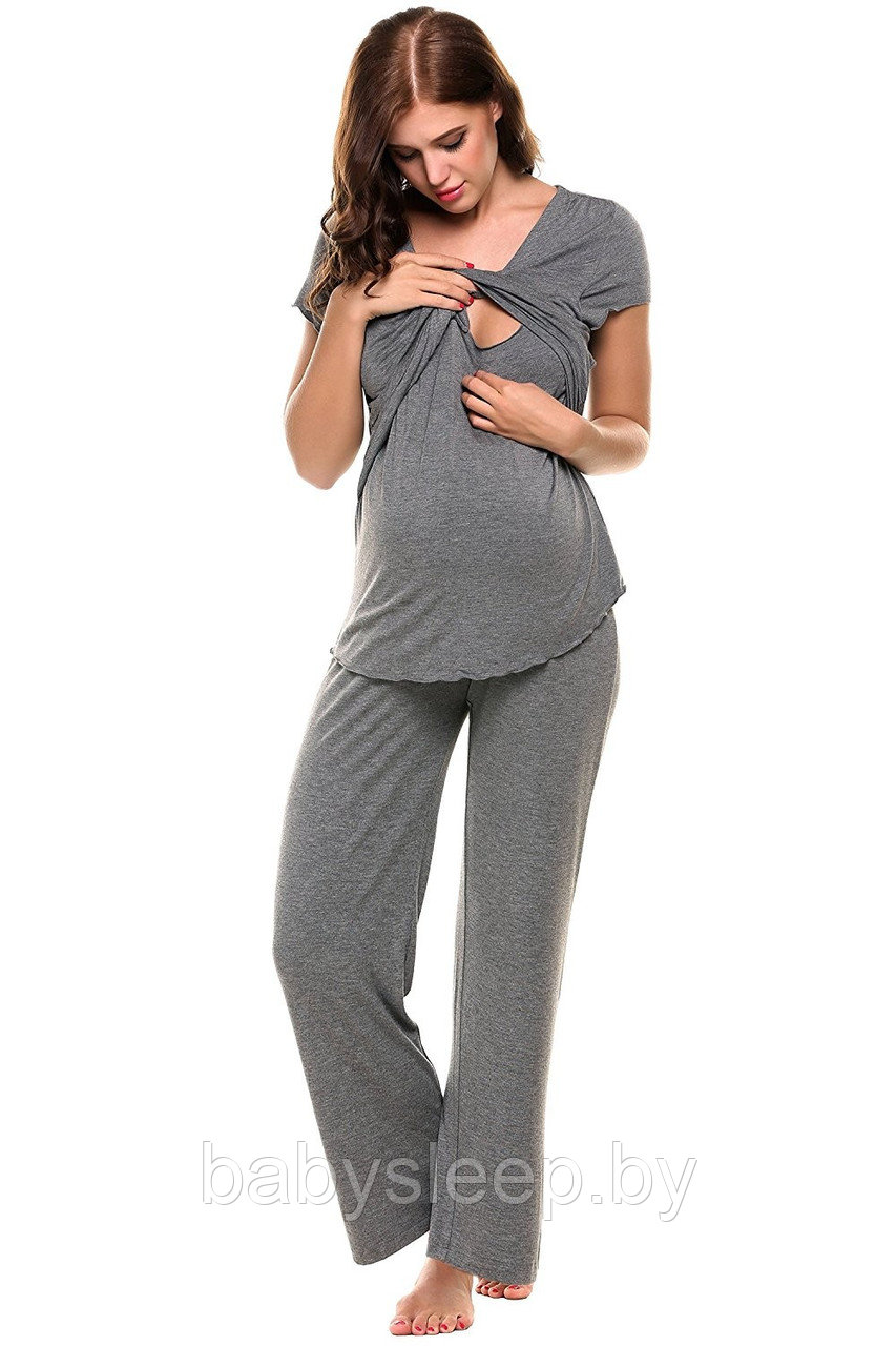 Пижама женская. Пижама для беременной - фото 7 - id-p155720446