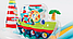Детский надувной игровой центр "Весёлая рыбка" с горкой (размер 218х188х99см), арт.57162NP, фото 4