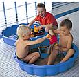Детская песочница бассейн  с крышкой Ракушка Paradiso Toys 87х78х20 см, фото 2