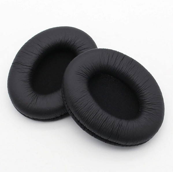 Амбушюры для наушников Sennheiser 90x70мм, кожа (HD202, HD212, HD437, HD447, HD457, HD477, HD497)