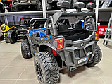 Детский электромобиль RiverToys C111CC (синий) Полноприводный, фото 3