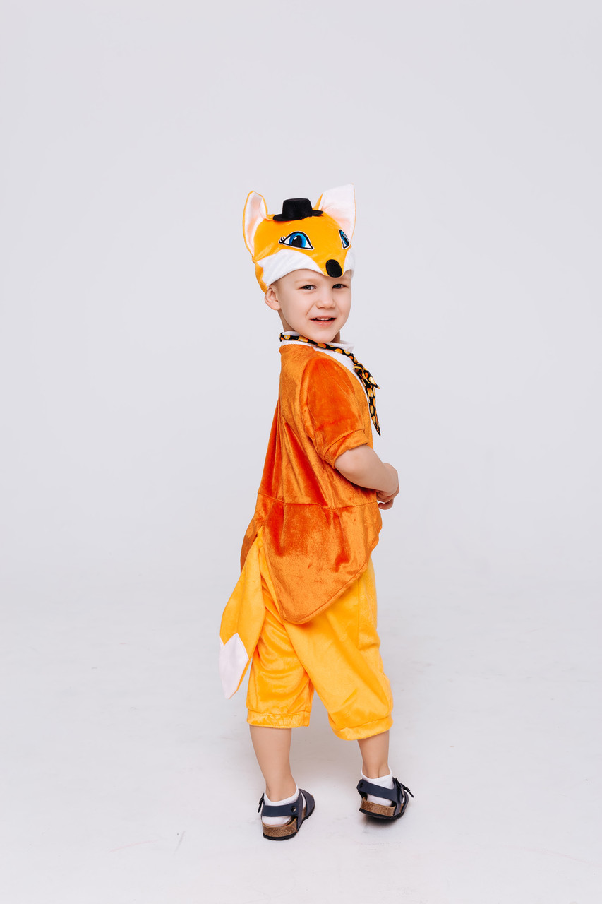 Детский карнавальный костюм Лисенок Фантик Пуговка 938 к-19 - фото 3 - id-p153915628