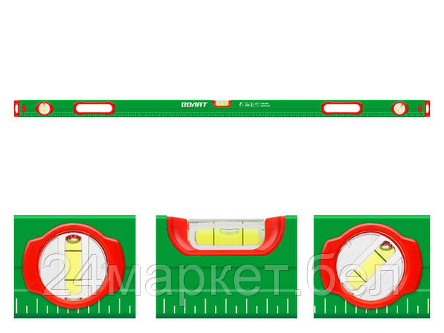 ВОЛАТ Китай Уровень 2000мм магнитный ВОЛАТ (быт.), фото 2