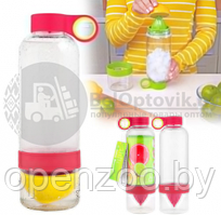 Бутылка соковыжималка Lemon Cup. Summer 2020 (0.83L) Розовый