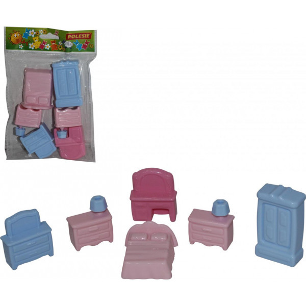 Набор мебели для кукол Полесье №1 6 элементов - фото 1 - id-p155807020