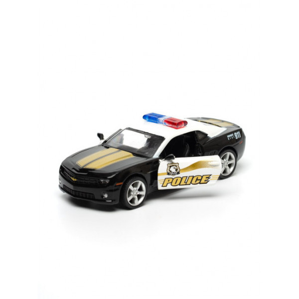 Автомобиль инерционный Chevrolet Camaro полицейская (в коробке) - фото 1 - id-p155812661