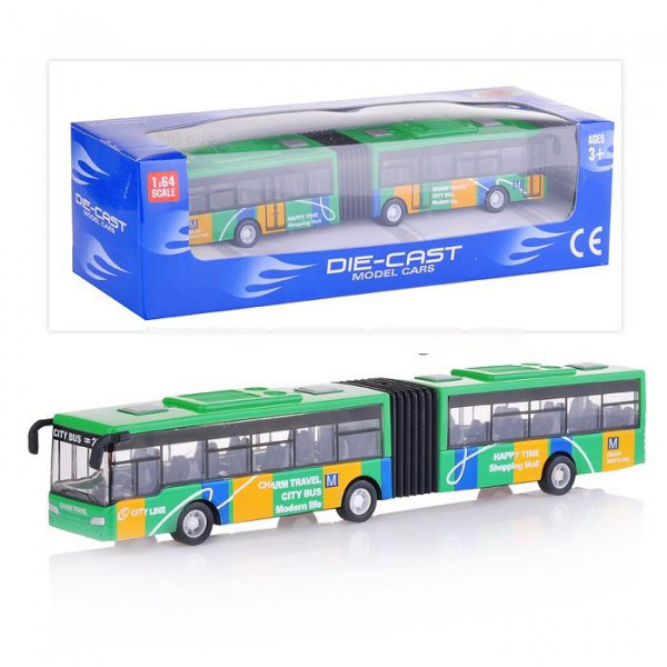 Модель Автобус металлический - фото 1 - id-p155812697