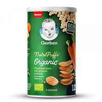 Снеки Gerber Organic Морковь Апельсин 35г