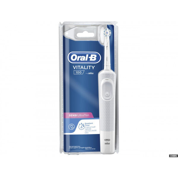 Зубная электрическая щетка Oral-b VITALITY PRO 3D White - фото 1 - id-p155809113