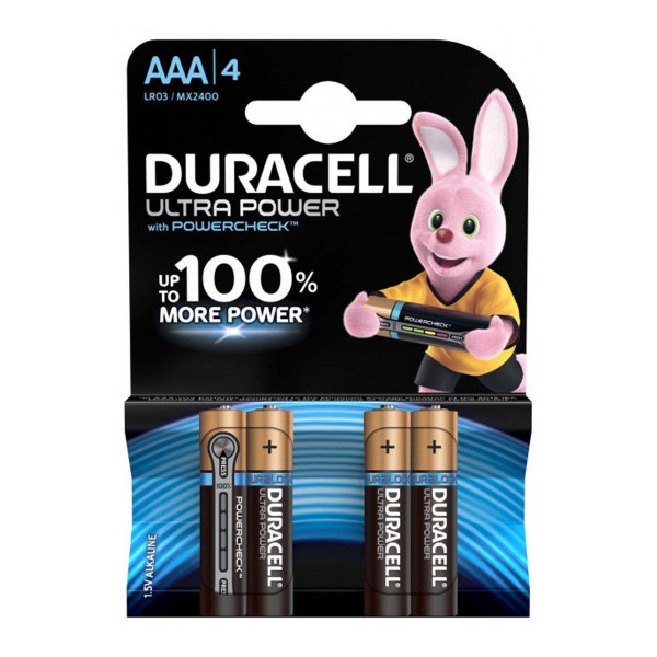 Батарейки Duracell Turbo Max AAA-1.5V LR03 4шт - фото 1 - id-p155806501