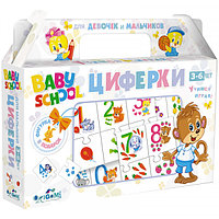 Настольная игра Пазл Baby school Циферки