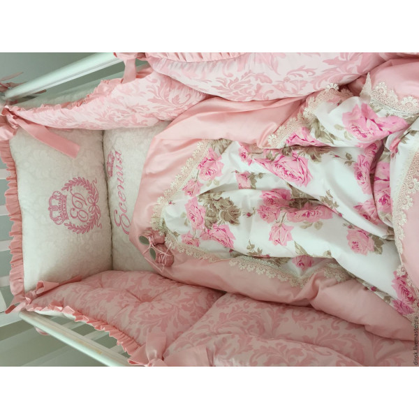Одеяло Жанет и подушка Пыльная роза - фото 1 - id-p155816543