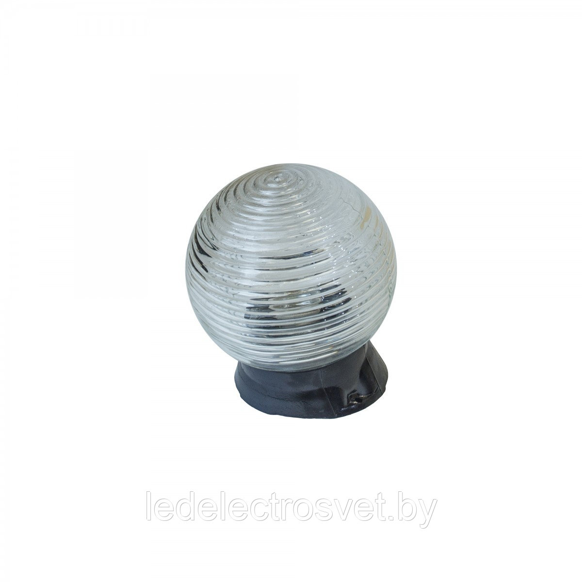 Светильник НБП 01-60-004 прямой/наклонный, со стеклом - шар - фото 1 - id-p155642882