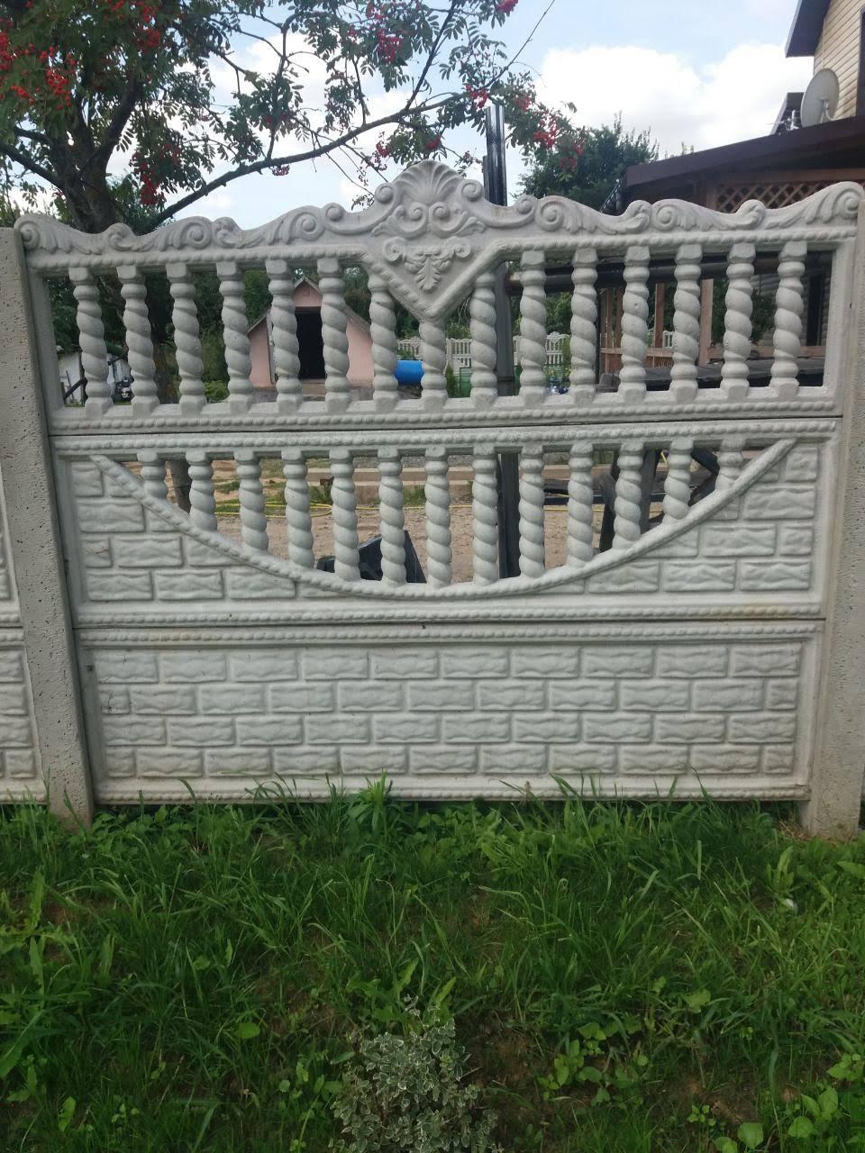 Забор под ключ из бетонных панелей - фото 3 - id-p155296080