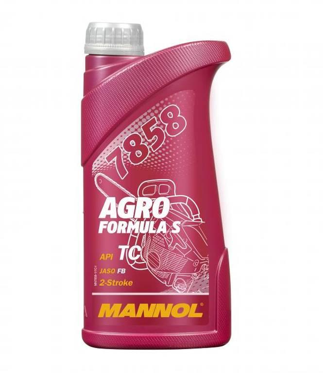 Масло моторное двухтактное MANNOL 7858 Agro FORMULA S 2-Takt (STIHL) 1л