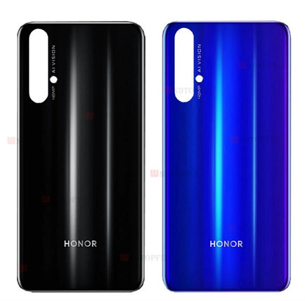 Задняя крышка для Huawei Honor 20, синяя, фото 2