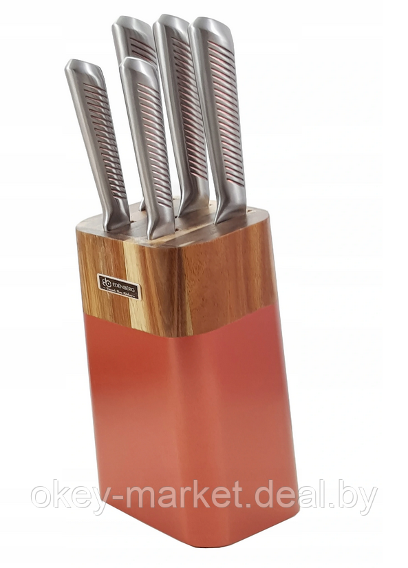 Набор стальных ножей Edenberg EB-924 - фото 1 - id-p155825958