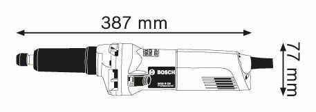 Прямая шлифмашина GGS 8 CE Professional - фото 2 - id-p14247043