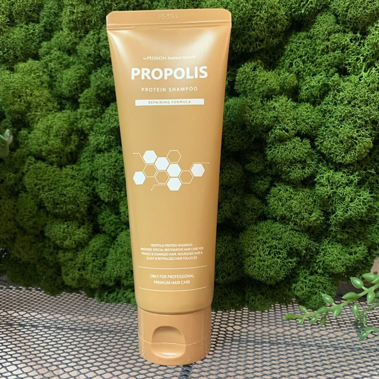 Шампунь для волос с прополисом Evas Pedison Institut-Beaute Propolis Protein Shampoo (100мл) - фото 1 - id-p155833419