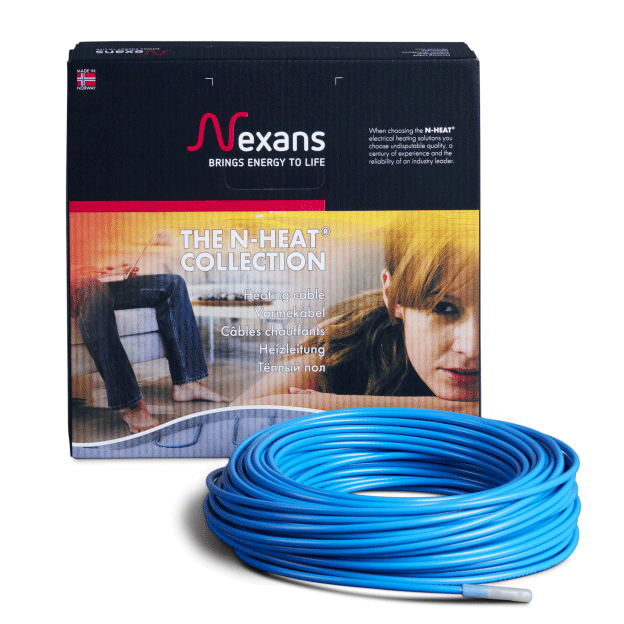 Nexans TXLP/2R17вт/м 17,6м 300Вт. Теплый пол. Нагревательный кабель