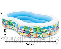 Детский надувной бассейн Intex 56490 "Лагуна"