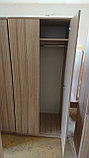 Шкаф для одежды С-44 светлый в полоску, фото 2