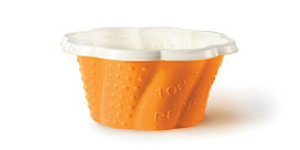 Стаканчик для мороженого и десертов "Коппа Джой" 210мл, оранжевый, 50шт/уп.