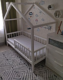 Кровать детская Томми дом (широкая крыша), фото 3
