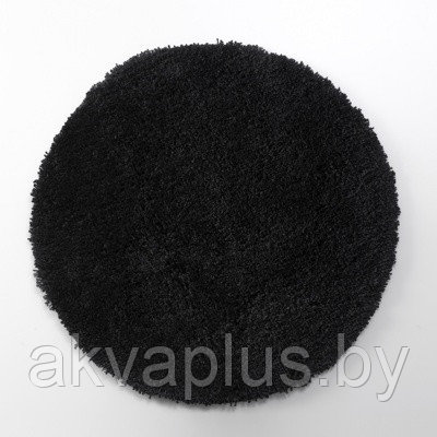Коврик WasserKraft Dill BM-3911 Caviar круг 60 см черный - фото 1 - id-p155855180