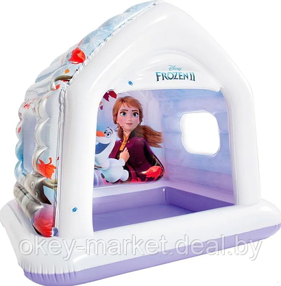Детский надувной домик - батут  Intex Frozen II 48632, фото 3