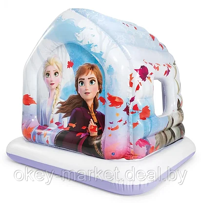 Детский надувной домик - батут  Intex Frozen II 48632, фото 2