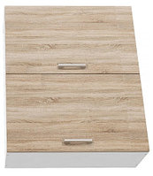 Навесной кухонный шкаф горизонтальный (60 см). Выбор цвета ДСП