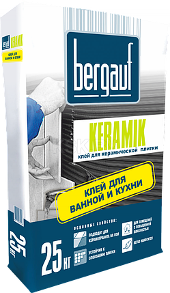 Клей для плитки Bergauf Keramik 25 кг., фото 2