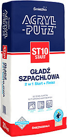 Шпатлевка сухая акриловая Акрил Путц ST10 20 кг.