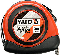 Рулетка с магнитом 5мх19мм "Yato" YT-7105