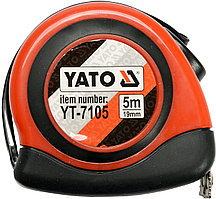 Рулетка с магнитом 5мх19мм "Yato" YT-7105