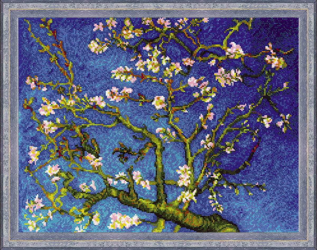 1698 "Цветущий миндаль" по мотивам картины В. Ван Гога