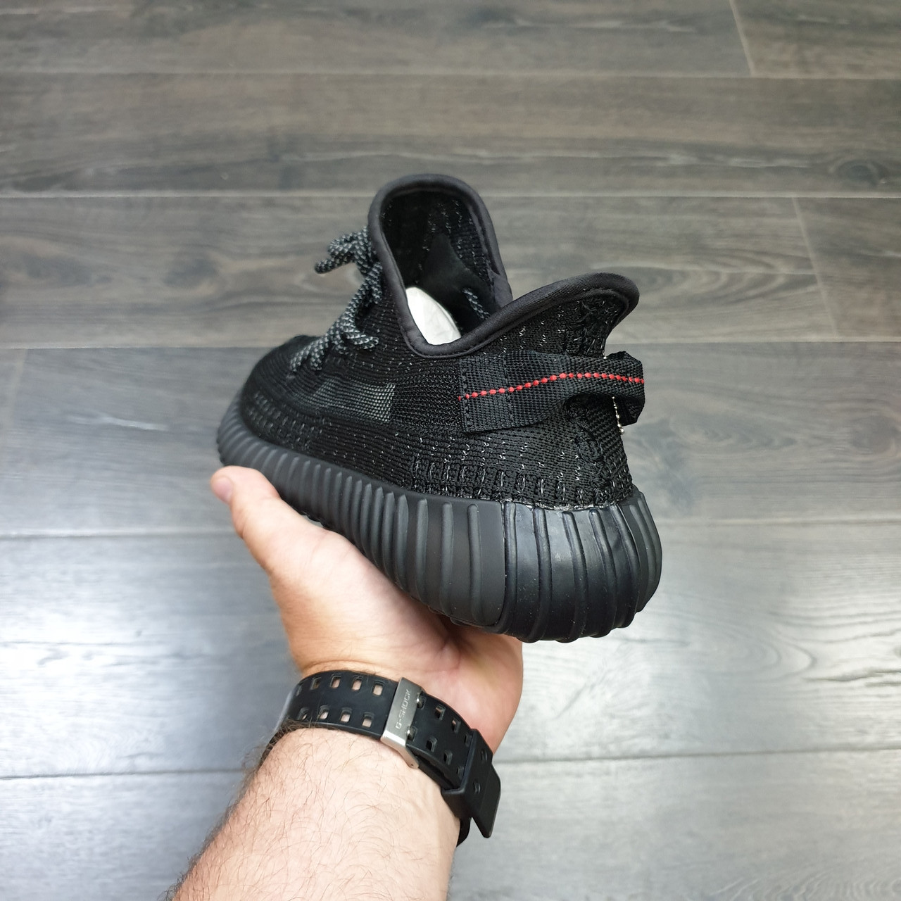 Кроссовки Adidas Yeezy Boost 350 V2 Black Reflective - фото 5 - id-p101734555