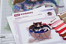 1724 "Котята в корзине", фото 2
