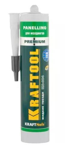 Клей монтажный KRAFTOOL KraftNails Premium KN-604, для молдингов, панелей и керамики, без растворите - фото 1 - id-p154888696