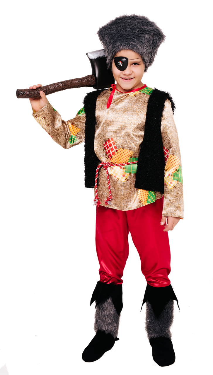 Детский карнавальный костюм Разбойник Пуговка 1018 к-18, фото 1