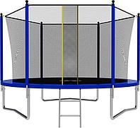 Батут Atlas Sport 435 см с внутренней сеткой и лестницей (14ft INSIDE)