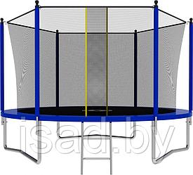 Батут Atlas Sport 435 см с внутренней сеткой и лестницей (14ft INSIDE)