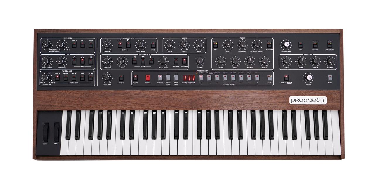 Синтезатор  Sequential Prophet-5 Keyboard