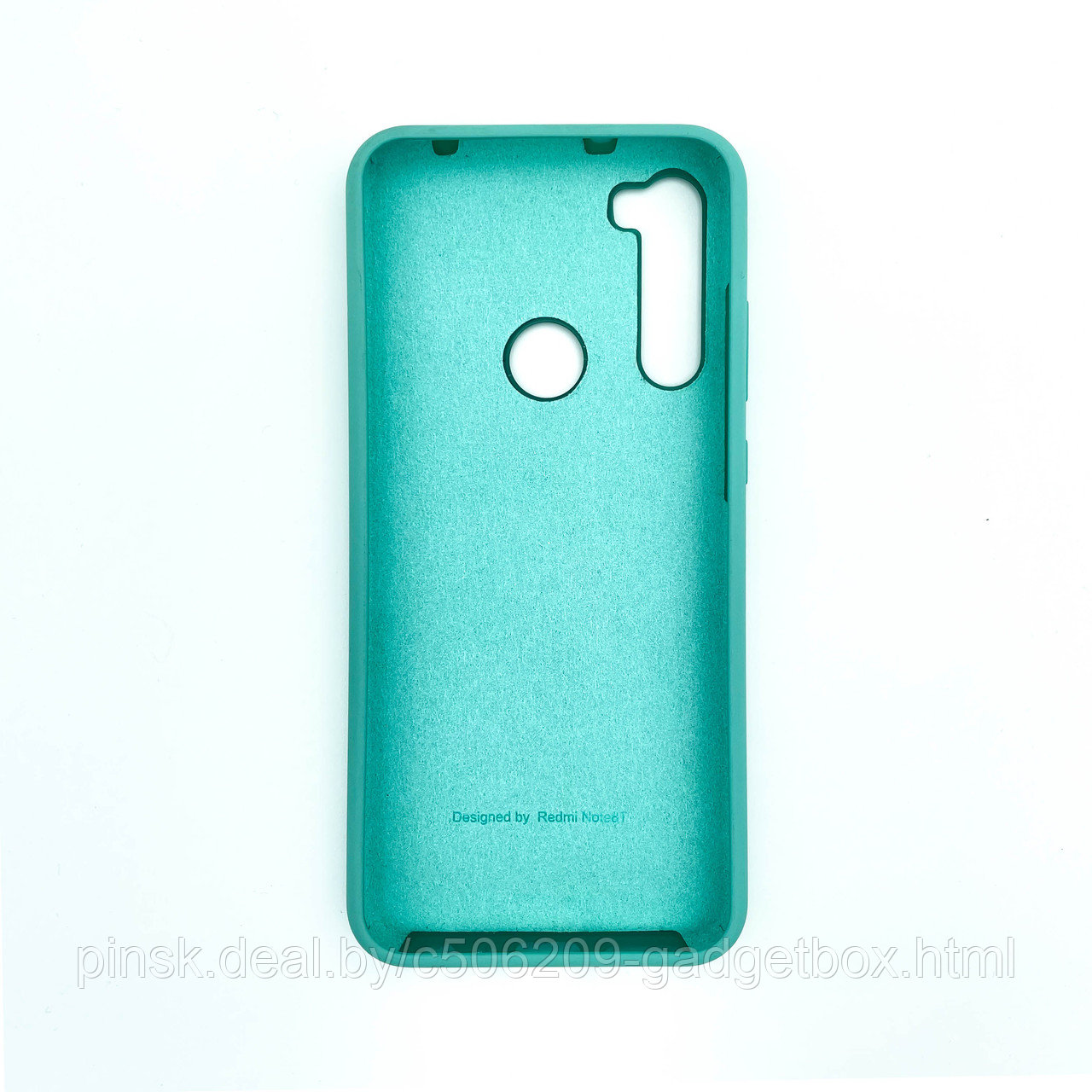 Чехол Silicone Cover для Xiaomi Redmi Note 8T, Мятный - фото 2 - id-p154459796