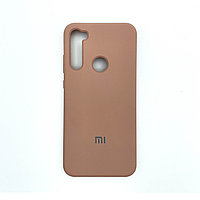 Чехол Silicone Cover для Xiaomi Redmi Note 8T, Песочно-розовый